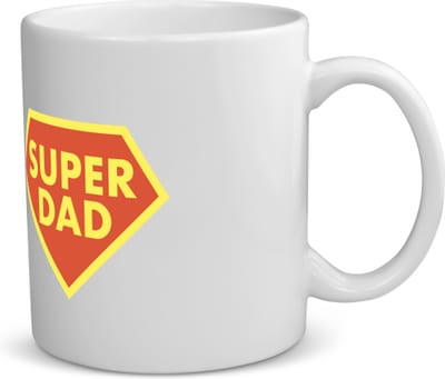 Akyol - super dad koffiemok - theemok - Vader - papa - vaderdag - cadeau - verjaardag - kado - 350 ML inhoud