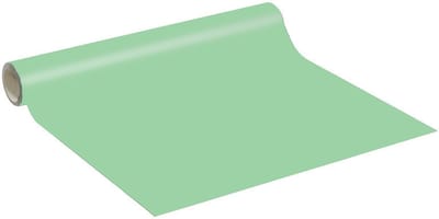 Decoratieve zelfklevende vinylfolie op rol per meter - Wasbare, waterdichte sticker voor muren, keukens en meubels - 60 cm x 10 m - Mintgroen