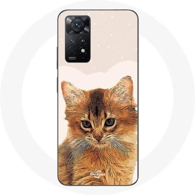 Coque Maniacase pour Redmi Note 11 Pro 5G Somali Race de chats