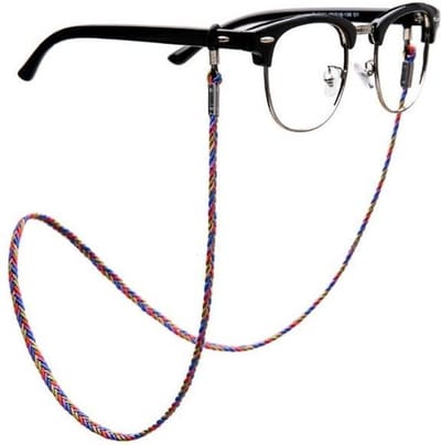 Fako Bijoux® - Brillenkoord - Gevlochten - 4.5mm - 70cm - Summer