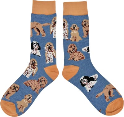 Tutti Footi - Sokken met Honden, diverse rassen - maat 36-40 - Cadeau voor hondenliefhebber