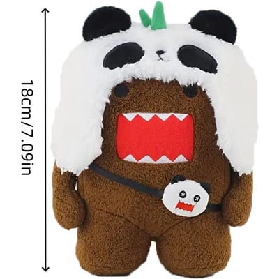 Panda Domo Kun Pluche Speelgoed Zacht Knuffeldier Schattige Domo Pop voor Kinderen Verjaardagscadeau vuurvaste baksteen