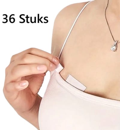 36 Stuks Onzichtbare Dubbelzijdige Kledingstickers I Kledingplakkers I Beha Plakkers I Beha Accessoires I Houdt Kleding Op Zijn Plaats I Anti-zweet
