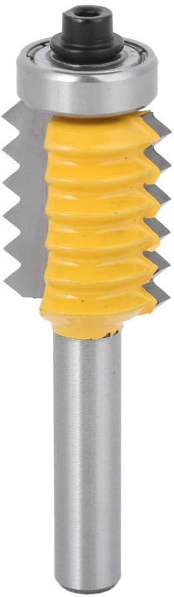 Dailygoody - Houtfrees - Carbid Schachtfrees - Duurzaam en Sterk - 8 x 24 mm - Voor Nauwkeurig Snijden - Geschikt voor Houtbewerking