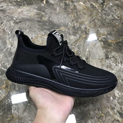 Herenschoenen Zomer Vliegend Geweven Casual Schoenen Trend Ademende Sportschoenen Heren Stoffen Schoenen 44 gray