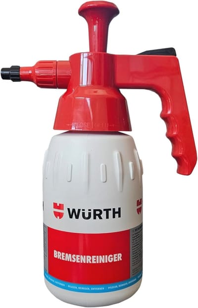 Pompdispenser voor remreiniger - 1 liter, ongevuld, eenvoudig aanbrengen
