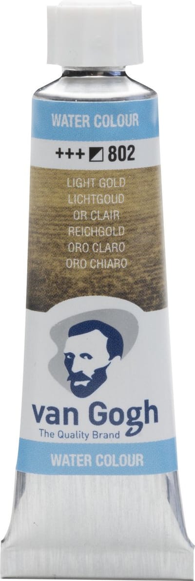 Van Gogh Aquarelverf Tube - 10 ml 802 Lichtgoud