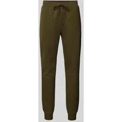Regular fit sweatpants met katoen