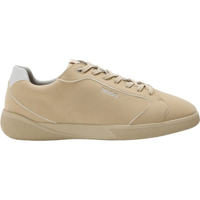 Hugo Heren Suède Trainers (Medium Beige)