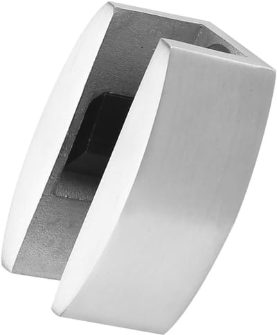 Dailygoods- Vloergeleiding 304 Roestvrij Staal - Schuifdeur - Bodemgeleiding - Geleidingsrol 8-14 mm - Zilver - Slijtvast en Corrosiebestendig - Deurgleiding