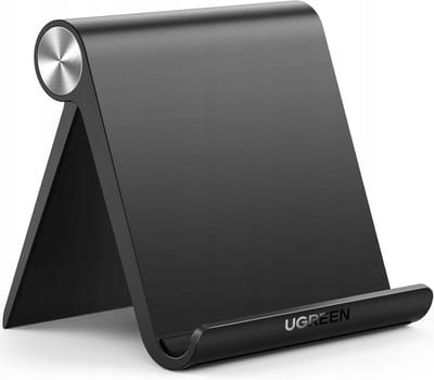 Verstelbare tablet- en iPad-standaard - zwart