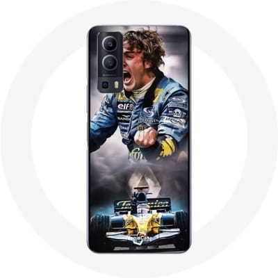 Case Vivo Y72 Formule 1 Fernando Alonso F1-coureur