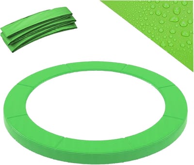 Trampoline Veiligheidsmat - Veerhoes Mat - Veilig Springen - Universele Pasvorm - 8ft 12ft - Zwart