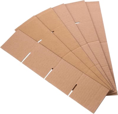 Kartonnen Verdelers - Inzetstukken Dozen - Spullen Verhuizen - Stevig Papiermateriaal - 335 x 335 cm - Bruin