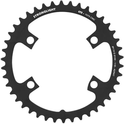 4-spaaks wegkettingblad binnen Stronglight Shimano Dura-Ace 9100 Ct2