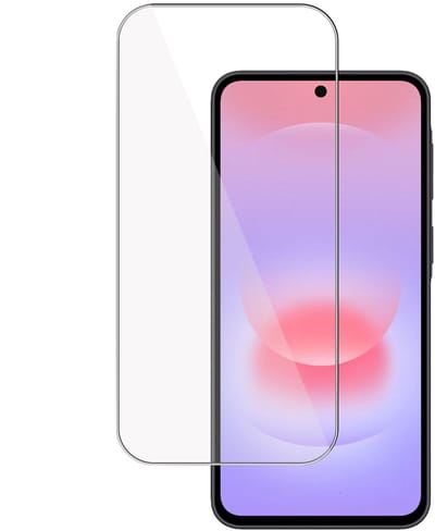 TechNow Screenprotector geschikt voor Samsung Galaxy A37 – Gehard Glas – Rounded – TechNowt+ – Krasbestendig