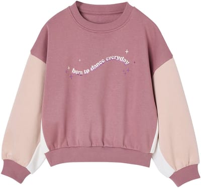 Vertbaudet Colorblock sportieve sweater voor meisjes