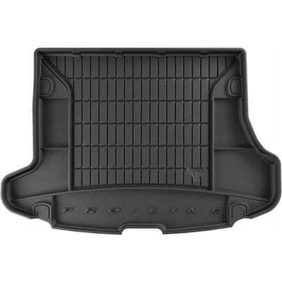 FROGUM Rubber Bagagemat met Organizer voor Hyundai i30 I Combi 2007-2012 – Maatwerk – Hoog Rant 5cm – Geurloos – Voor Reservewiel