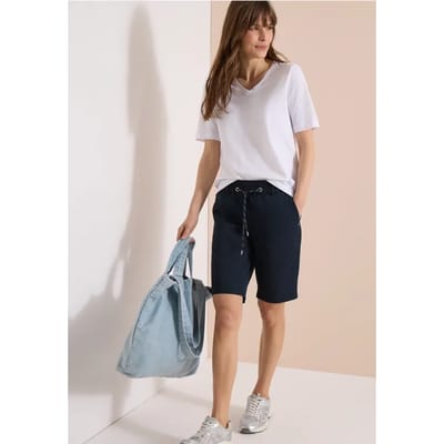 Mid Waist straight legs short in casual pasvorm