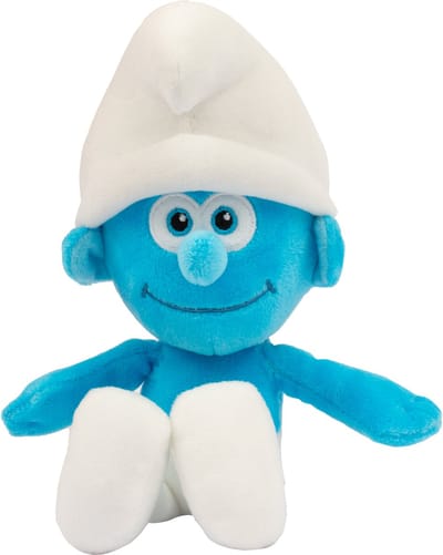 De Smurfen Pluche Knuffel Set 20 cm (4 stuks) (Grote Smurf - Brilsmurf - Potige Smurf - Smurfin) {The Smurfs Plush Toy | Speelgoed Knuffelpop Knuffels voor kinderen jongens meisjes}