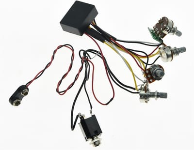 Bas Voorversterker Circuit - Gitaar EQ - Muziek Maken - Actieve Passieve EQ - 2 Band - Zwart