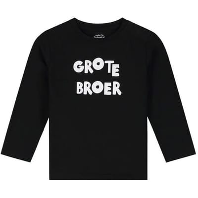 Prénatal peuter shirt Night Black 86 heren