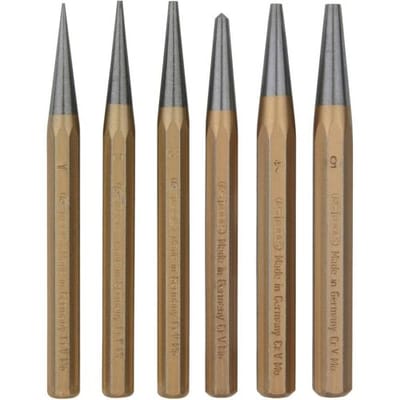 KS Tools Doorschrijfset, 6-delig in plastic tas 162.2126