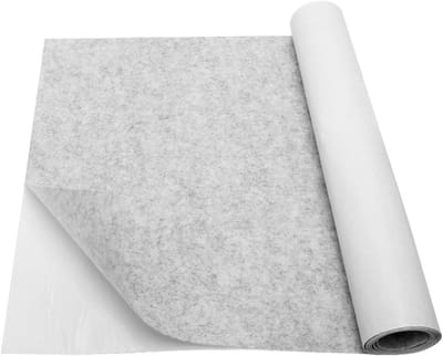 Zelfklevend Vilt - Stoffen Rol - Meubels Beschermen - Extra Dik 3mm - 40 x 150 cm - Lichtgrijs