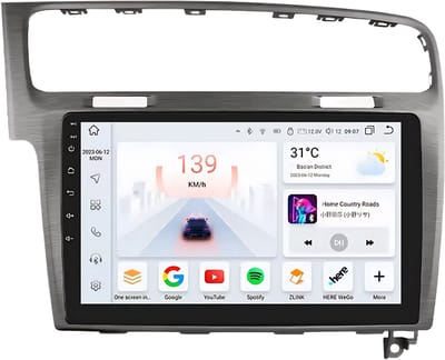 Autoradio met bluetooth - Carplay - Voor VW Golf 7 (2013-2017) - Geschikt voor Apple en Android - Stereo - Navigatie - Navigatiesysteem auto - 8GB 128GB