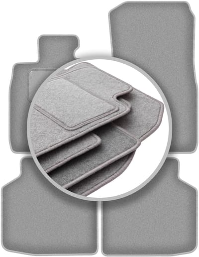 Grijze automatten voor: BMW 7 F02 xDrive (2008-2015)