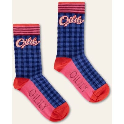 Oilily Meli Sokken- maat26-28 Patriot Blauw