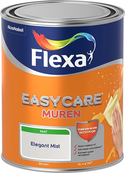 Flexa - Easycare Muren - Elegant Mist - Mengverf - 1 L