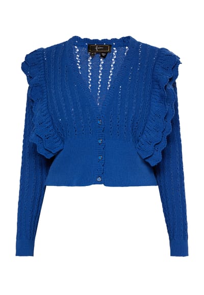 Faina Vest Dames KONING BLAUW