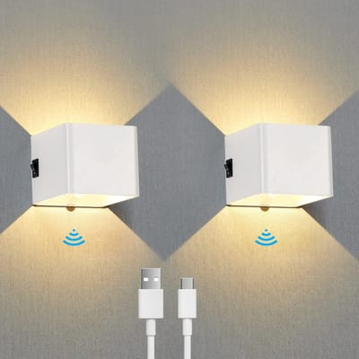 Solacis Wandlamp oplaadbaar - Wandlamp - Wandlamp oplaadbaar binnen - Wandlamp binnen - Must have voor in uw woning!