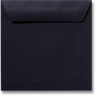 Envelop 17 x 17 Zwart, 100 stuks