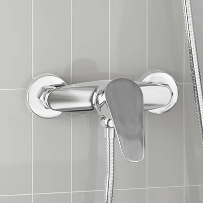vidaXL - Douchemengkraan - Chroom - G - 1 - / - 2 - inches