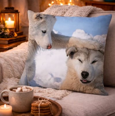 Velvet Loyal Companions Collection Kussenhoes - Hond - 45x45 cm