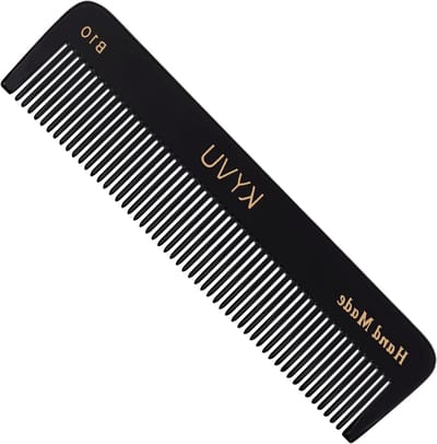 Handgemaakte Kam - Styling Kam - Haar Ontwarren - Grove Tanden - 129 cm - Zwart