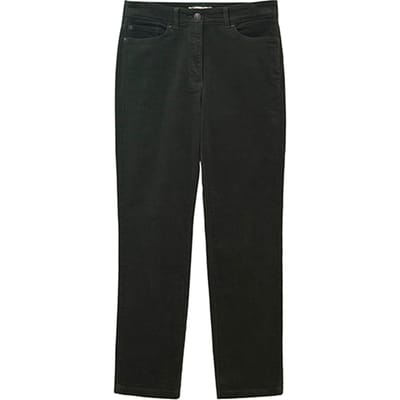 White Stuff Brooke Straight Cord Trouser Dark Green Größe: 10 REGULAR | Straight Jeans Outlet | Damen | Grün
