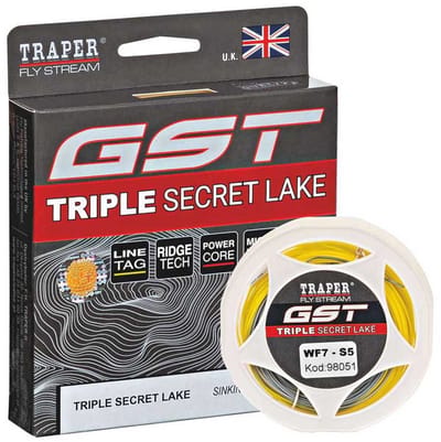 Traper Fly Gst Triple Secret Lake Fi Vliegvissnoer 37.5 M Transparant Line 7