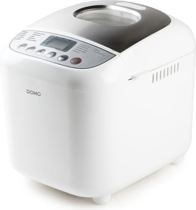DOMO B3976 Broodbakmachine – 17 Programma’s – 500-750g – Glutenvrij Programma – Wit