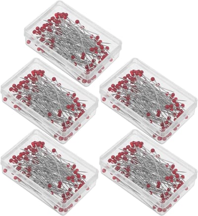 Ronde kopspelden - Metaal naaldjes - Stoffen vastzetten - Antislip grip - 500 stuks - Meerkleurig