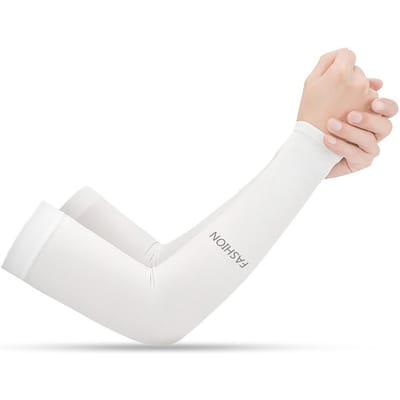 1 paire de manchons de bras de refroidissement, housse de bras absorbante, protection UV, pour cyclisme en plein air, conduite, course à pied Type 2