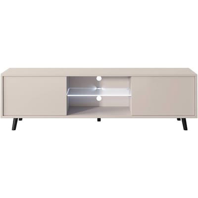 Selsey Lefyr - TV-meubel 140 cm - Grijs beige