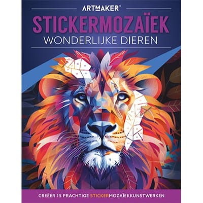 Stickermozaïek - Wonderlijke Dieren