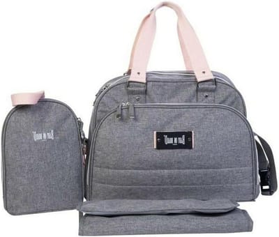 Baby Luiertas - Urban Bag - Baby Verzorgen - Veelzijdig Organiseren - 30x22x42cm - Zoet Roze