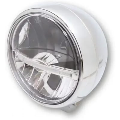 Motorfiets met geleide koplamp Highsider Jackson