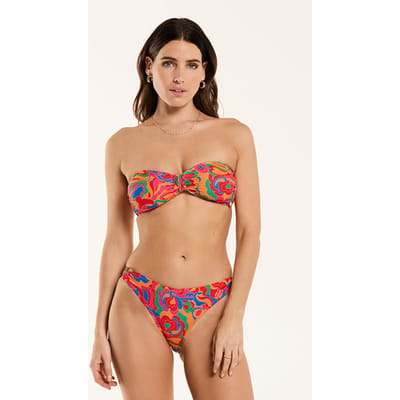 Shiwi Ladies Zoe Bikini Set Groovy Love Orange Sun Groovy Love Size: 34 | Bikinis Outlet | Dames | Oranje