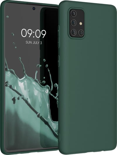 kwmobile telefoonhoesje geschikt voor Xiaomi Redmi Note 9S / 9 Pro / 9 Pro Max - Hoesje voor smartphone - Back cover in mosgroen