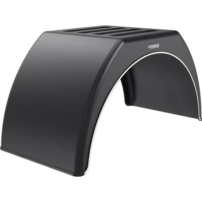 Achterspatbord met platte bodem voor dubbele wielen 450/880 Domar - DK3115 D3715-B